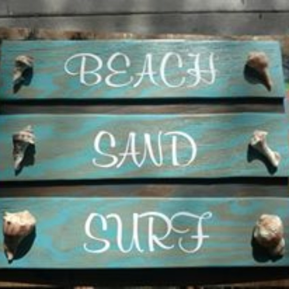 Custom Wood Beach Decor
